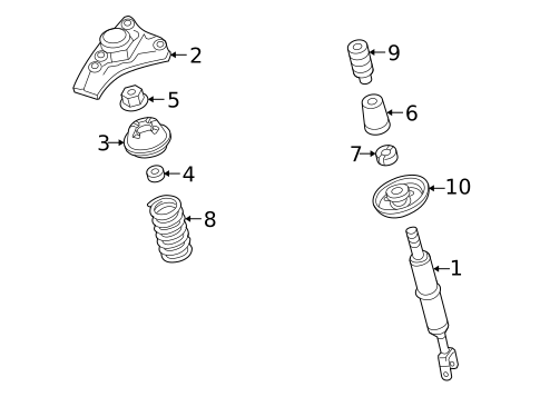 Struts & Components for 2006 Audi A6 Quattro #0