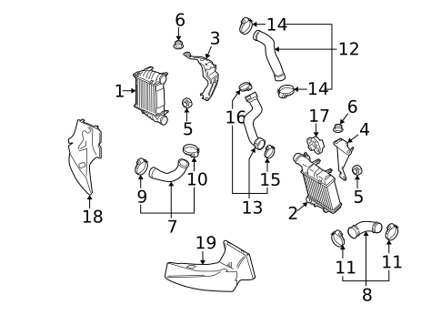 Intercooler for 2007 Audi A4 Quattro #0