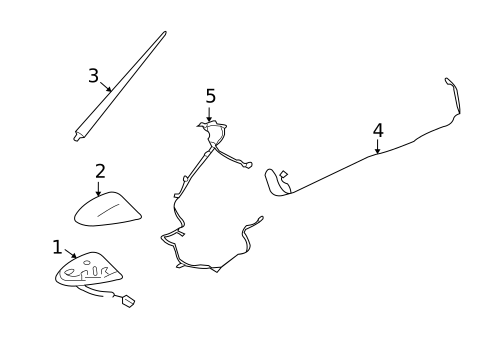 Antenna & Radio for 2019 Nissan 370Z #0