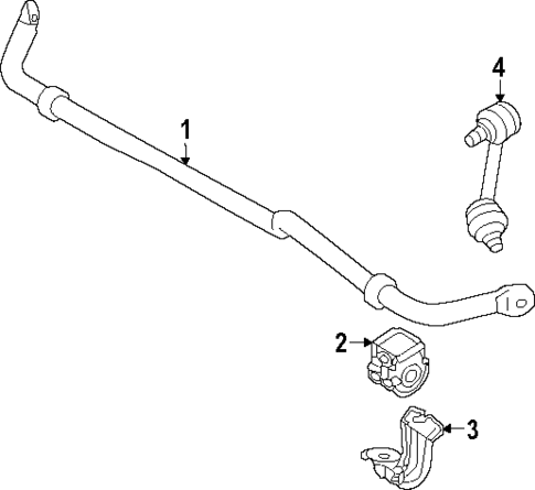 Stabilizer Bar & Components for 2023 Nissan Pathfinder #0