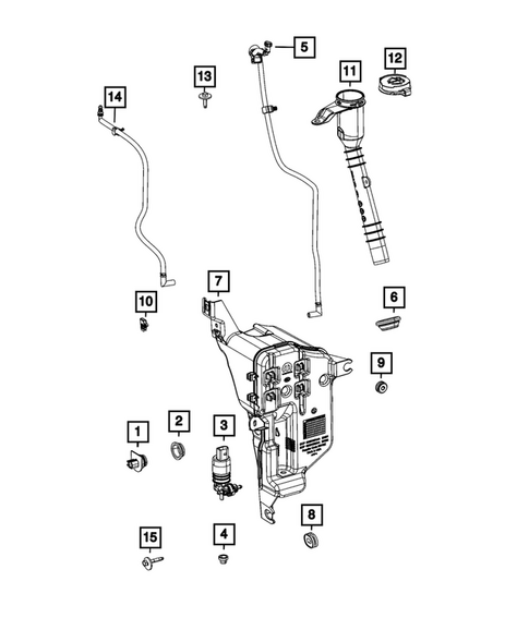 Wiper and Washer System for 2023 Jeep Gladiator #0