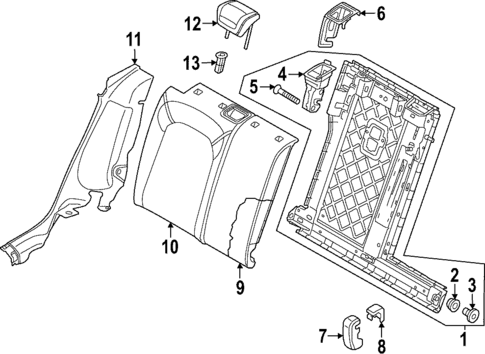 Rear Seat for 2025 Audi Q4 e-tron #0