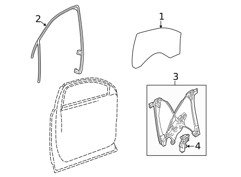 Front Door for 2011 Chevrolet Equinox #0
