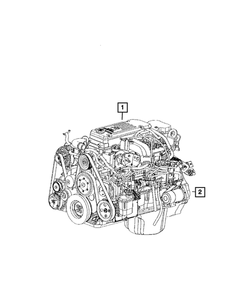 Engine Identification, Service Engines & Engine Service Kits for 2010 Dodge Ram 2500 #3