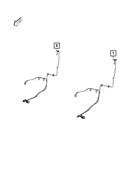 Wiring-Body and Accessories for 2017 Ram ProMaster 1500 #6