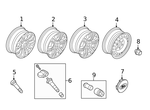Wheels for 2022 Ford Ranger #0