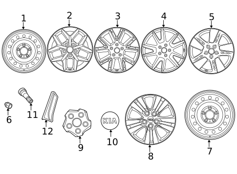 Wheels for 2022 Kia Soul #0
