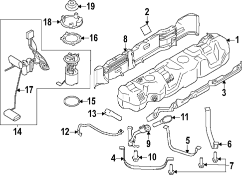 Fuel System Components for 2025 Ford Transit-350 #0