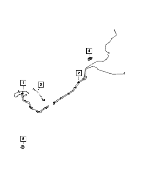 Fuel Lines and Tubes for 2022 Jeep Renegade #3