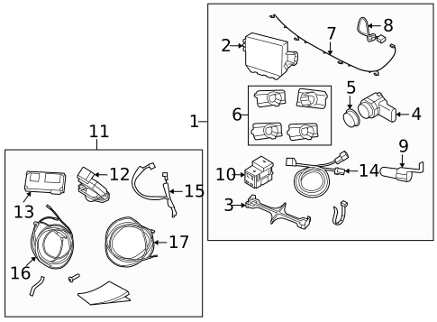 Electrical Components for 2008 Volvo XC70 #1