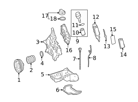Filters for 2008 Mercedes-Benz CLK 350 #1