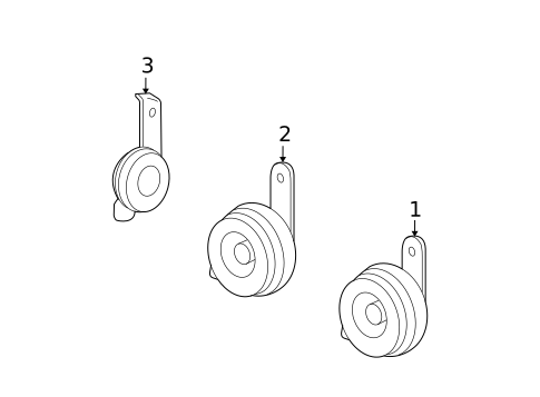 Anti-Theft Components for 2009 Toyota Highlander #1