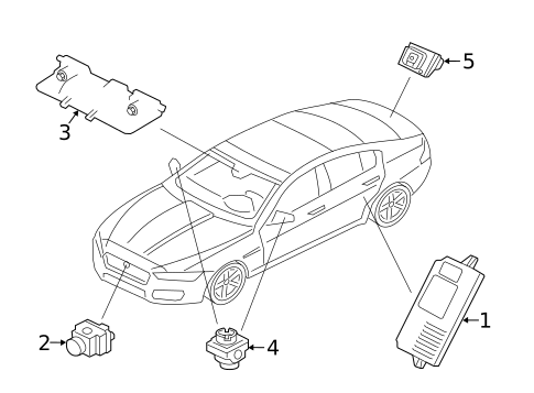 Electrical Components for 2020 Jaguar XE #3