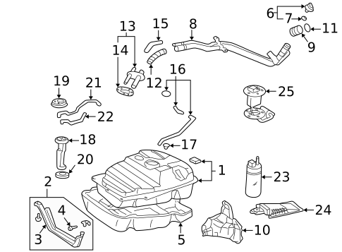 Filters for 2006 Lexus LX470 #1