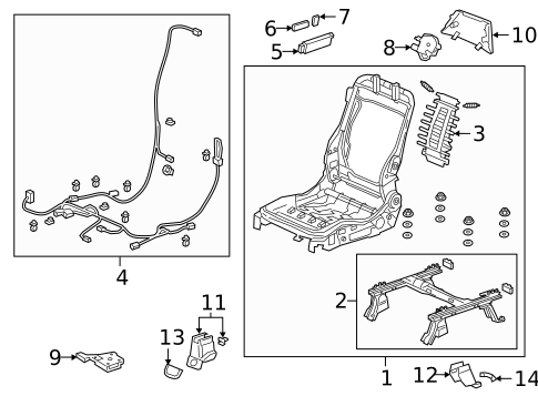 Tracks & Components for 2024 Honda Passport #1
