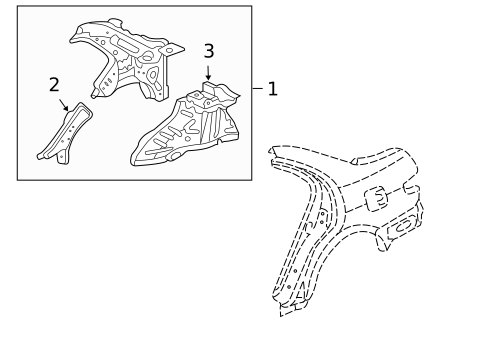 Inner Structure for 2005 Honda Accord #0