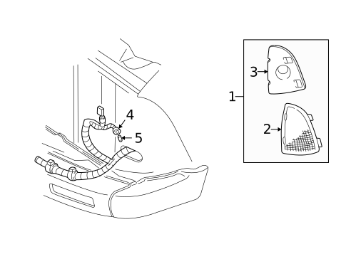 Side Marker Lamps for 2016 Chevrolet Silverado 1500 #24