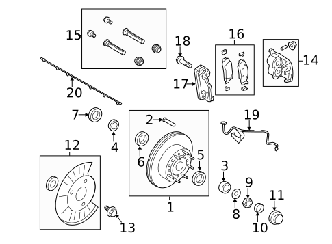 Drums & Rotors for 2014 Ford F-350 Super Duty #1