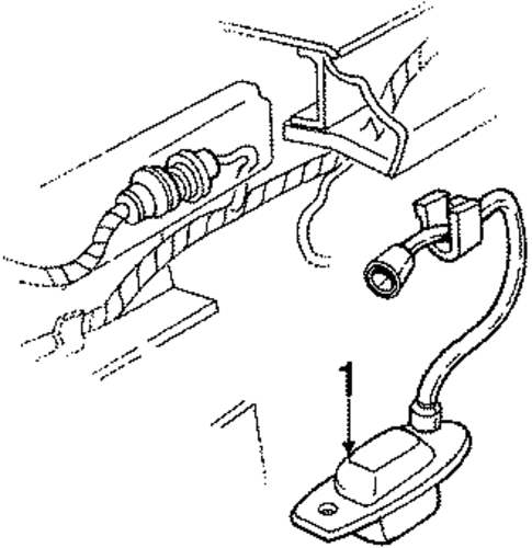 License Lamps for 1990 GMC Jimmy #0