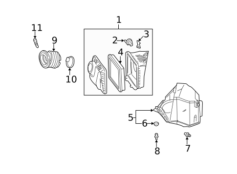 Filters for 2005 Pontiac Bonneville #0