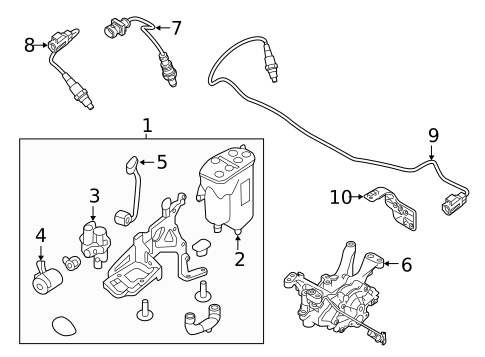 Emission Components for 2018 Land Rover Discovery Sport #0
