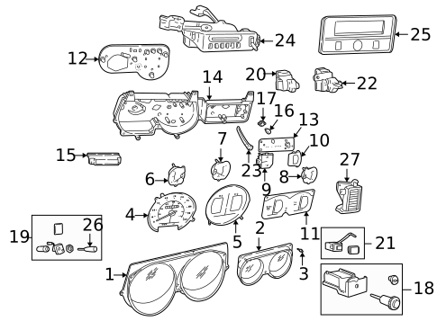 Bulbs - Chassis for 1996 Dodge B3500 #1