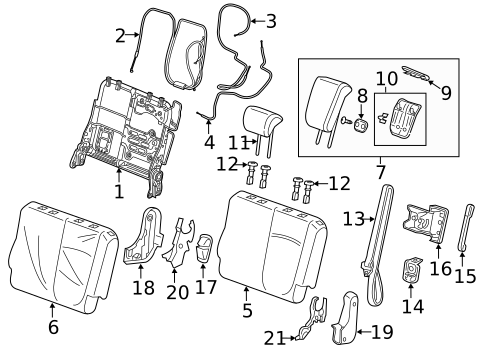 Third Row Seats for 2020 Honda Odyssey #0