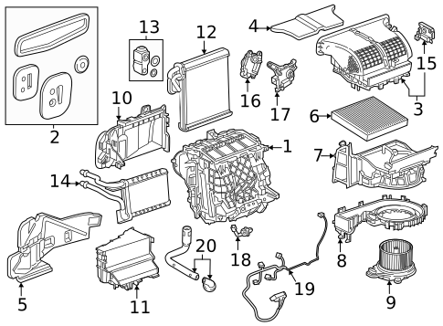 Motors, Core, Case & Related Components for 2022 Buick Envision #0