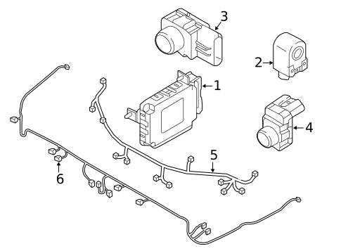 Electrical Components for 2021 Genesis G70 #2