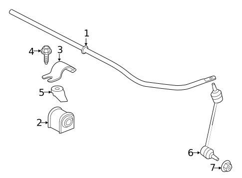 Stabilizer Bar & Components for 2020 Jaguar F-Type #0
