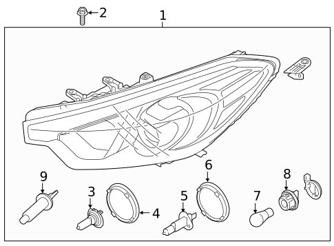 Bulbs - Chassis for 2017 Kia Forte5 #0