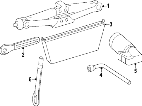 Jack & Components for 2024 Mercedes-Benz EQB 350 #0