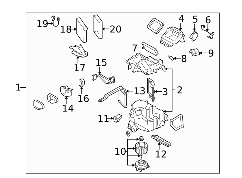 Condenser, Compressor & Lines for 2010 Mazda MX-5 Miata #1