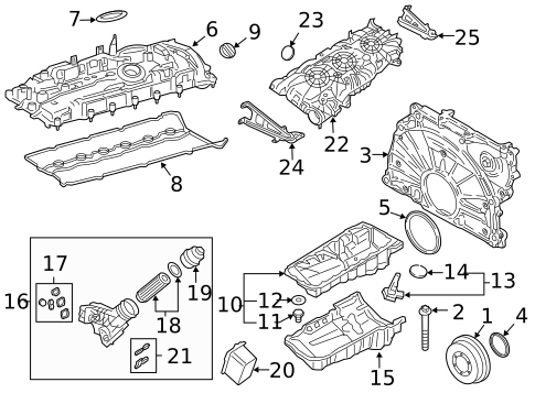 Engine Parts for 2020 BMW 540i #0