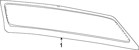 Glass & Hardware - Back for 2025 Ram 1500 #1