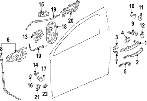 Lock & Hardware for 2025 Audi SQ7 #0
