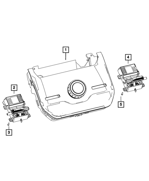 Gearshift Controls and Related Parts for 2023 Jeep Grand Wagoneer #0