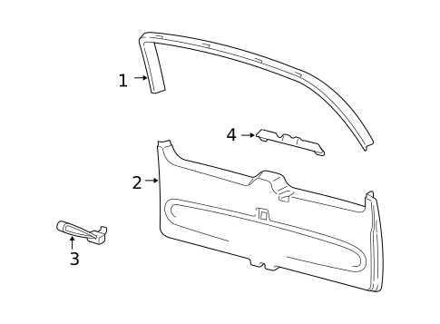Interior Trim for 2006 Ford Expedition #0