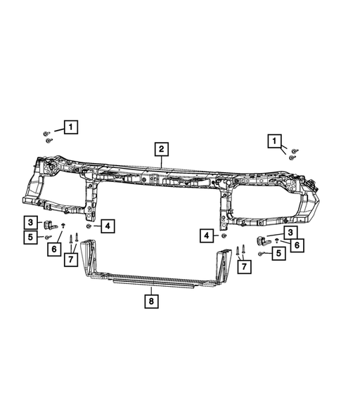 Radiator and Related Parts; Charge Air Cooler for 2022 Dodge Charger #6