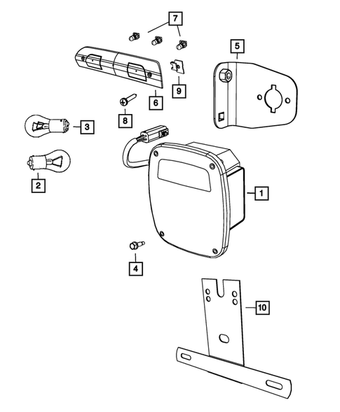 Lamps-Interior and Exterior for 2016 Ram 3500 #10