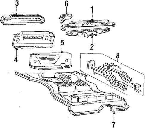 Rear Panels for 1984 Mercury Lynx #0