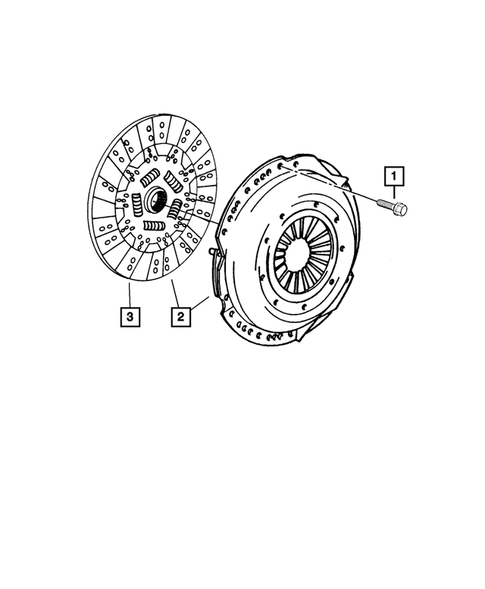 Clutch for 2002 Dodge Ram 2500 #1
