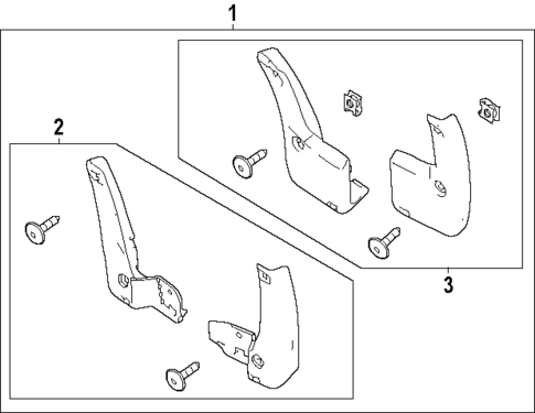 Exterior Trim - Fender for 2025 Honda Civic #1
