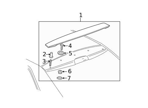 Spoiler for 2006 Chevrolet Malibu #0