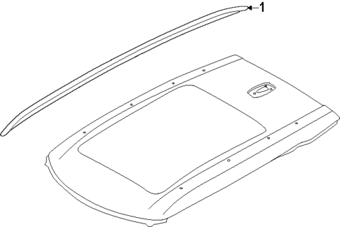 Exterior Trim - Roof for 2025 Mini Countryman #0