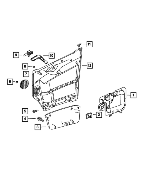 Front Door for 2007 Dodge Sprinter 2500 #2
