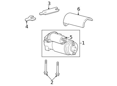 Starter for 1998 GMC C2500 Pickup #1