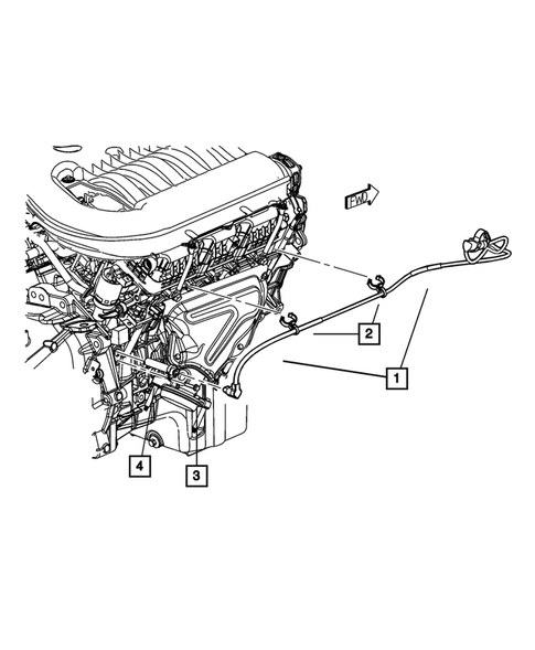 Cylinder Block for 2010 Dodge Challenger #1