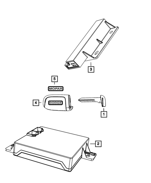 Keys, Modules and Engine Controllers for 2013 Dodge Charger #0