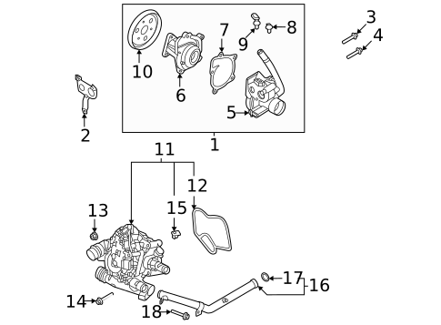 Powertrain Control for 2022 Hyundai Santa Fe #1